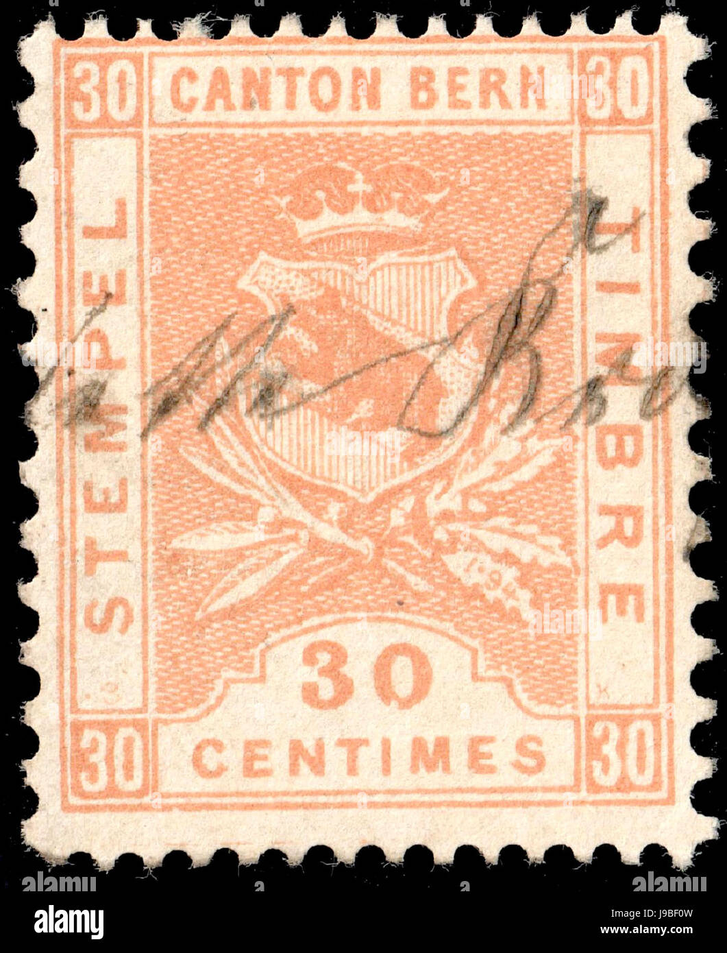 Svizzera Berna 1894 entrate 30c 54 MI 94 3 K Foto Stock