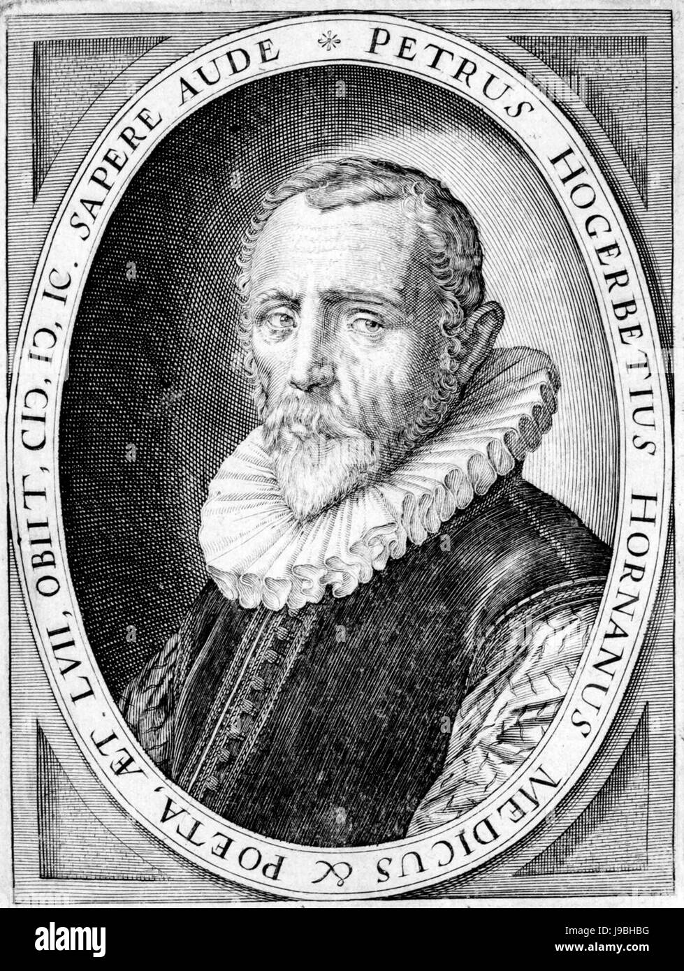 Petrus Hogerbeets (1542 1599), dopo Karel van Mander (MI) Foto Stock