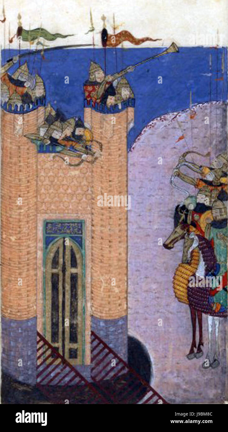 Assedio di Alamut (1256) Foto Stock