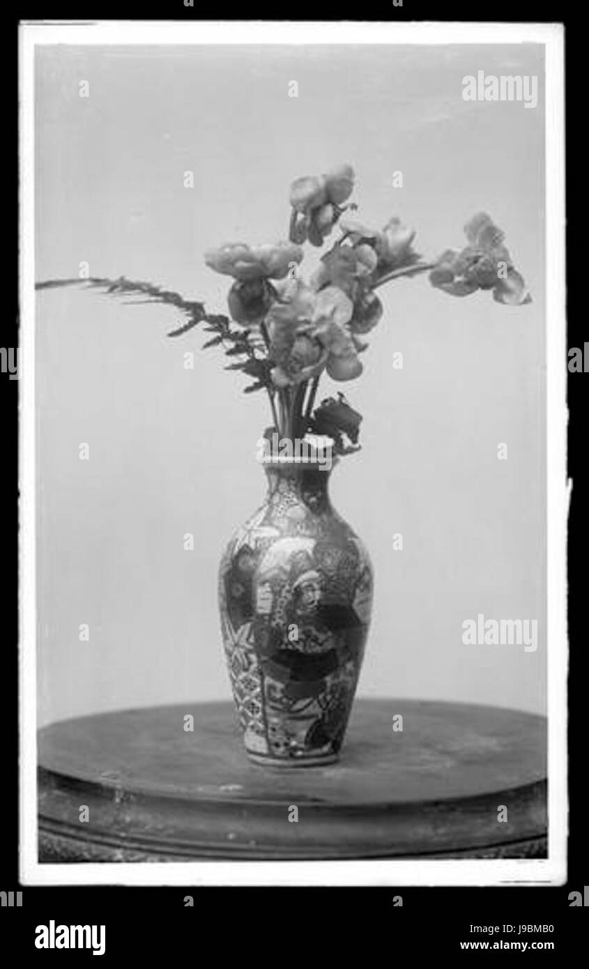 Nature morte bouquet de fleurs 51FI181 Fonds Trutat Foto Stock