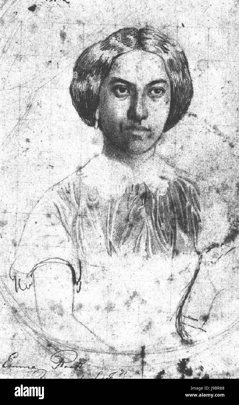 Schizzo di Emma Rooke Foto Stock