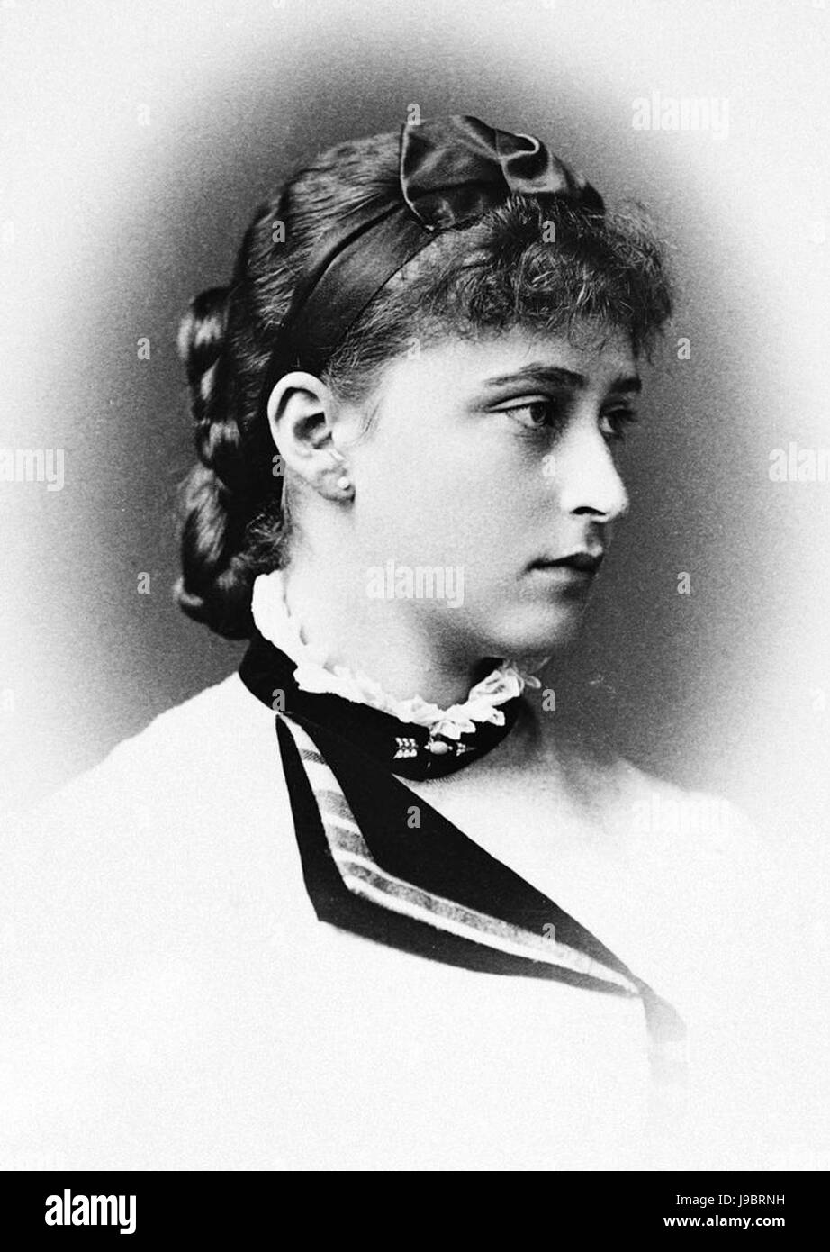 La Principessa Elisabetta di Hesse 1883 Foto Stock