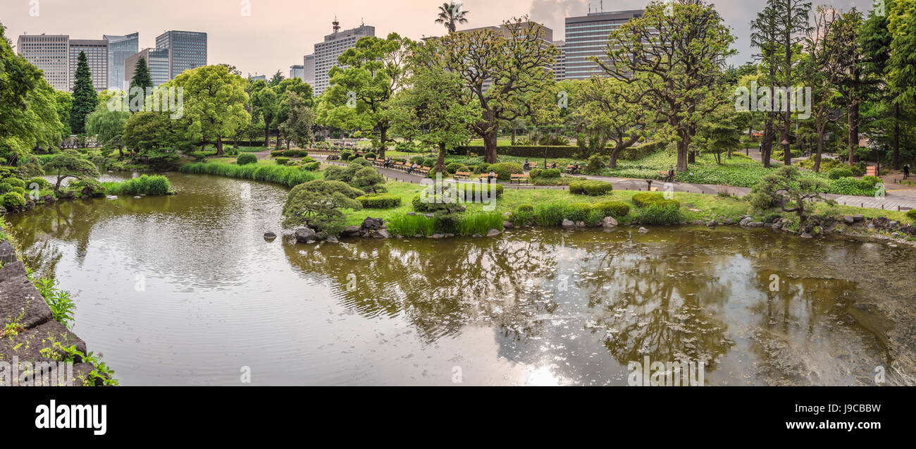 Parco Hibiya (Hibiyakōen) a Chiyoda-ku, Tokyo, Giappone Foto Stock