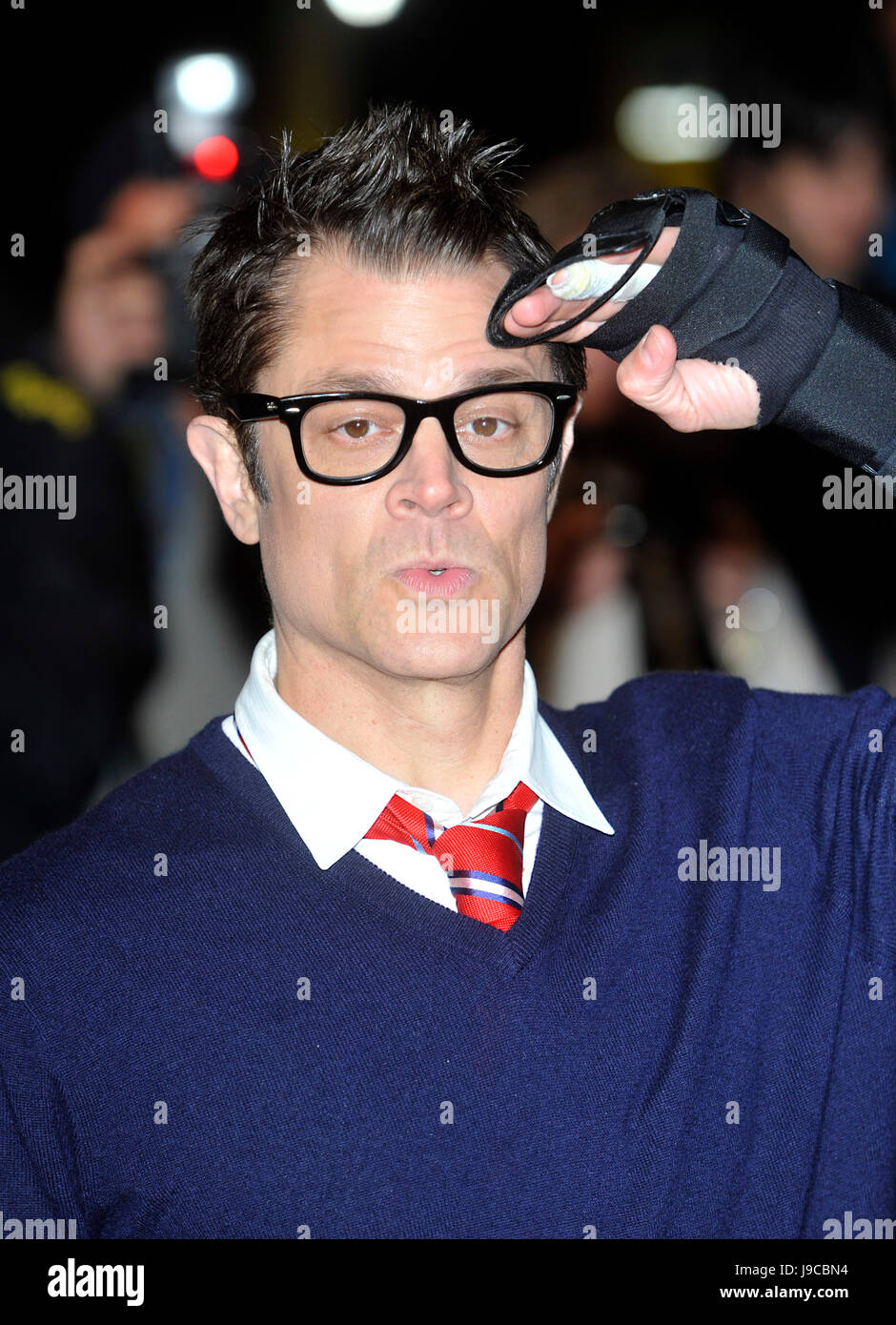 Johnny Knoxville assiste la premiere del " Bad Nonno' a Londra Foto Stock