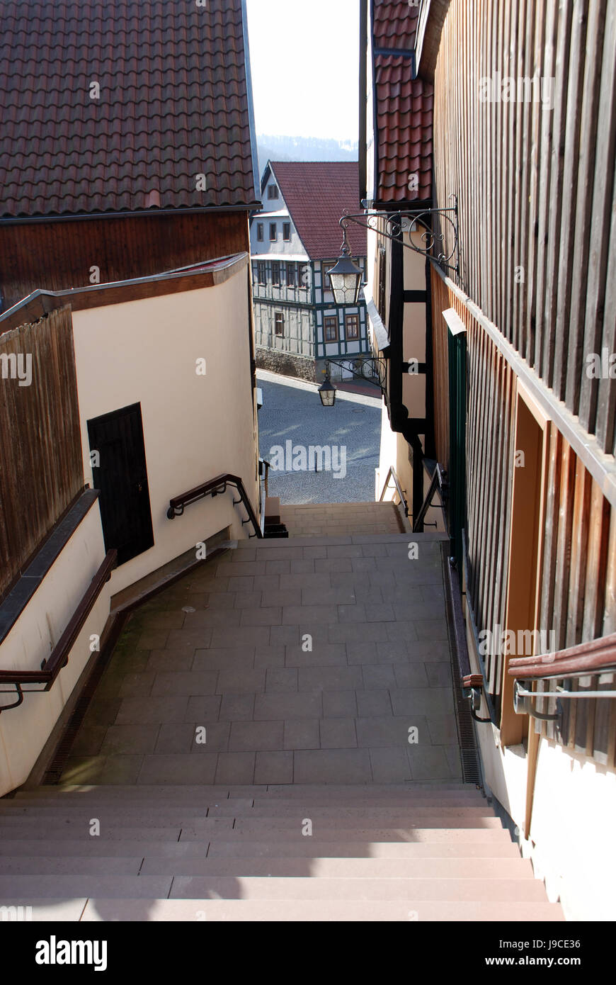 Storia, città, paese, resina di stile di costruzione, Architettura, architettonico Foto Stock