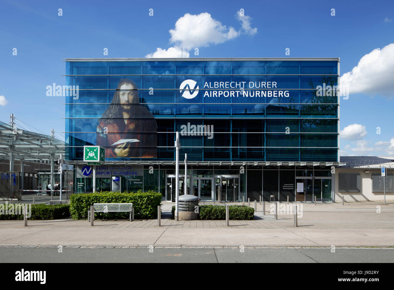 Albrecht Dürer aeroporto, amministrazione, Norimberga, Media Franconia, Franconia, Baviera, Germania Foto Stock