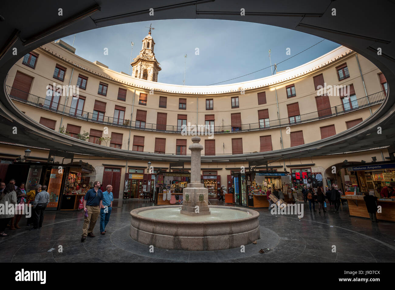Placa Redonda (il quadrato rotondo), Valencia, Spagna, Europa Foto Stock