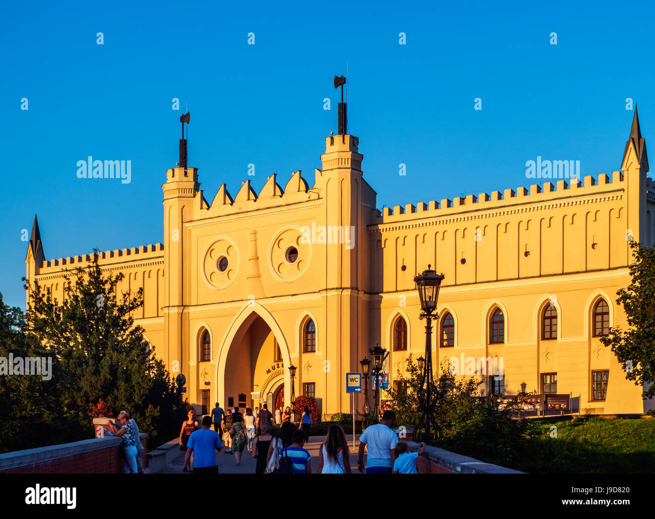 Il castello di Lublino, la Città Vecchia, la città di Lublino Lublino voivodato, Polonia, Europa Foto Stock