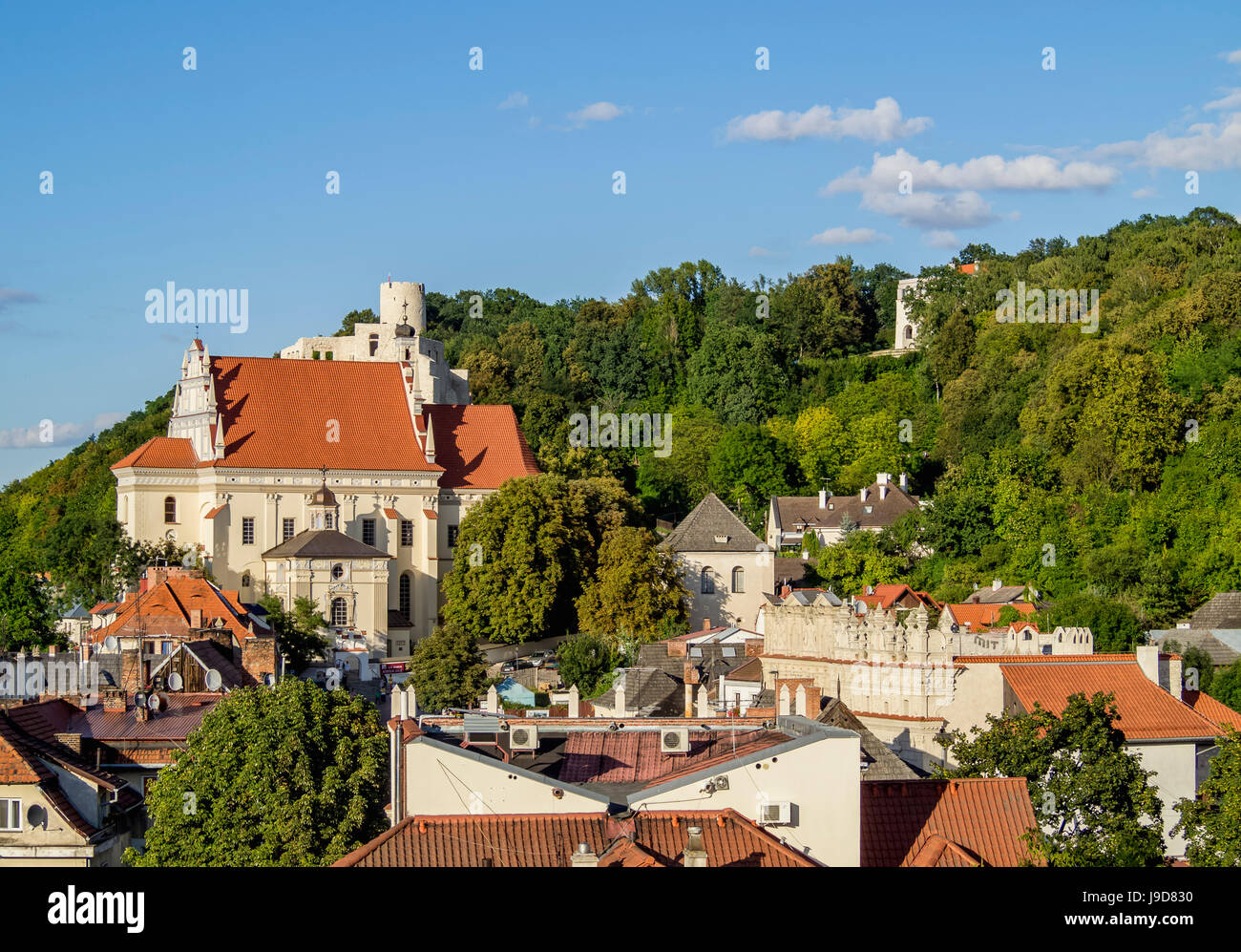 Townscape, Kazimierz Dolny, Lublino voivodato, Polonia, Europa Foto Stock