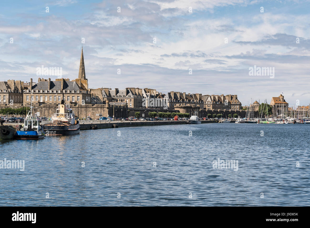 St. Malo, Ille-et-Vilaine Bretagna, Francia, Europa Foto Stock