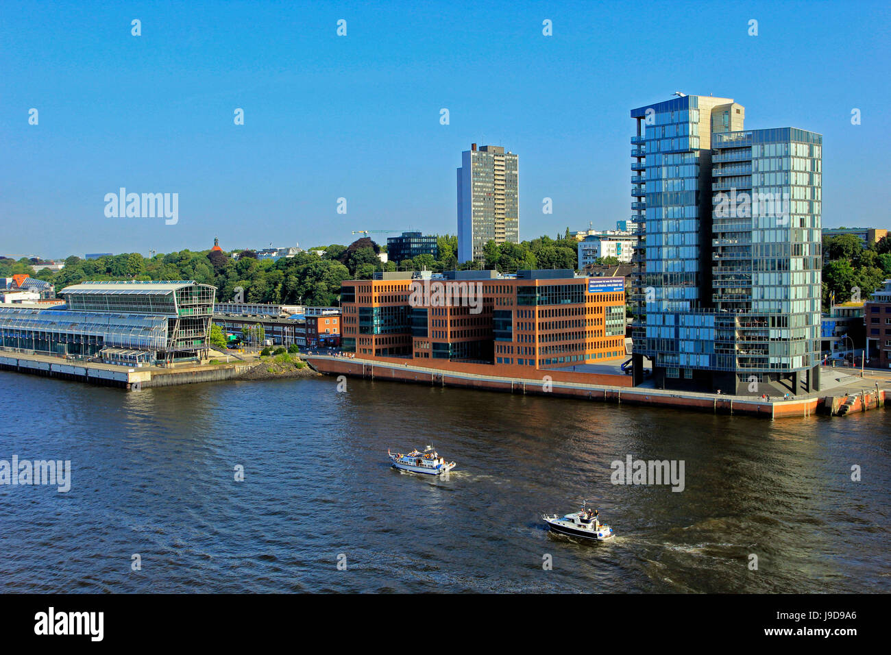 Hafen City, Amburgo, Germania, Europa Foto Stock