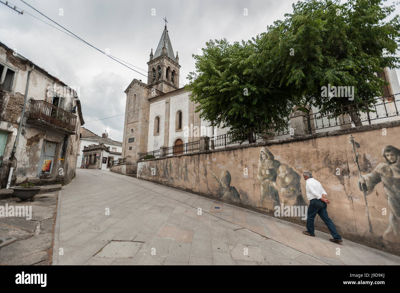 Sarria, Lugo, Galizia, Spagna, Europa Foto Stock