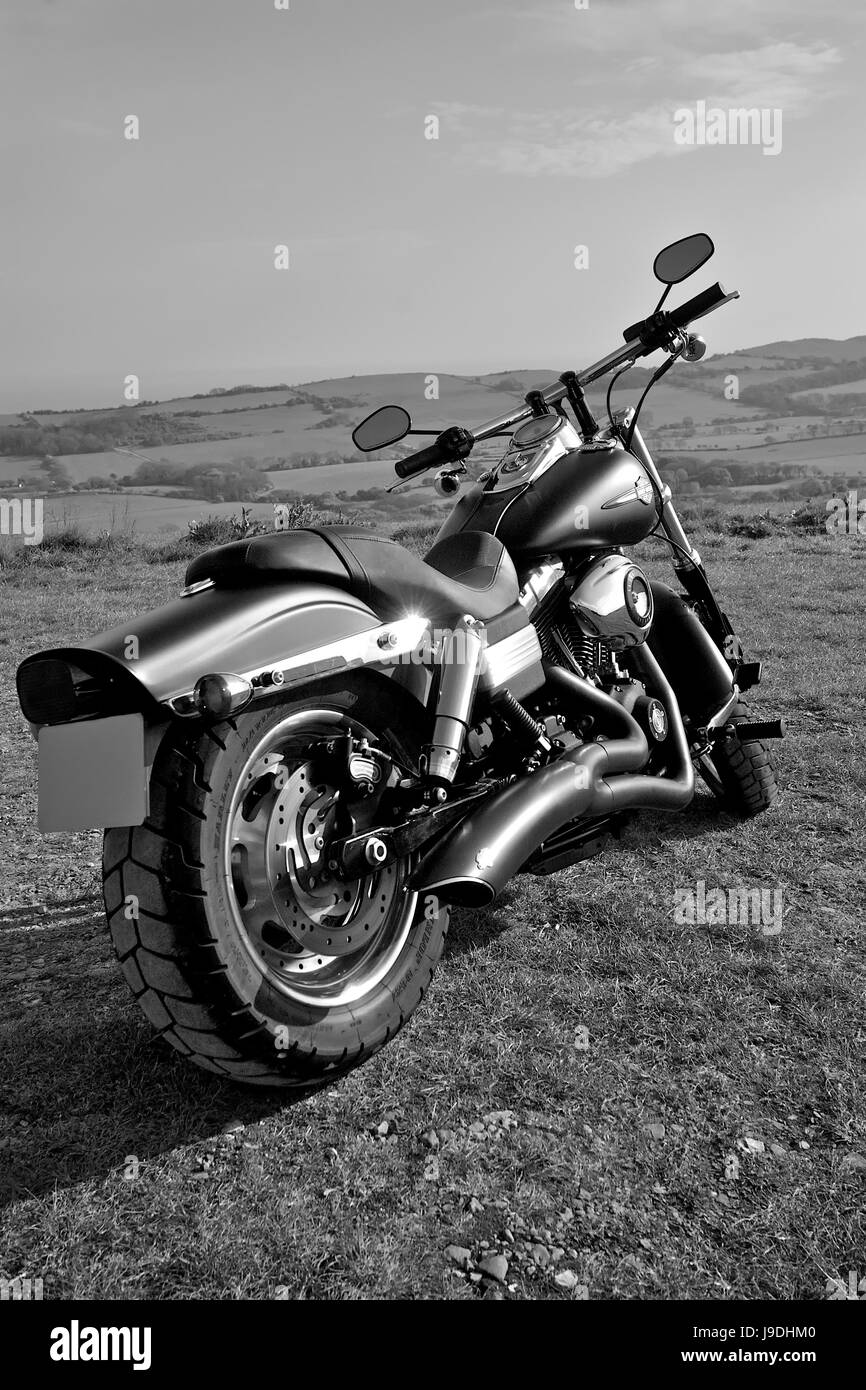 Harley Davidson FXDF Fat Bob motociclo Foto Stock
