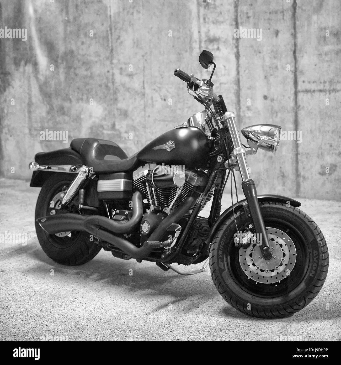 Harley Davidson FXDF Fat Bob motociclo Foto Stock