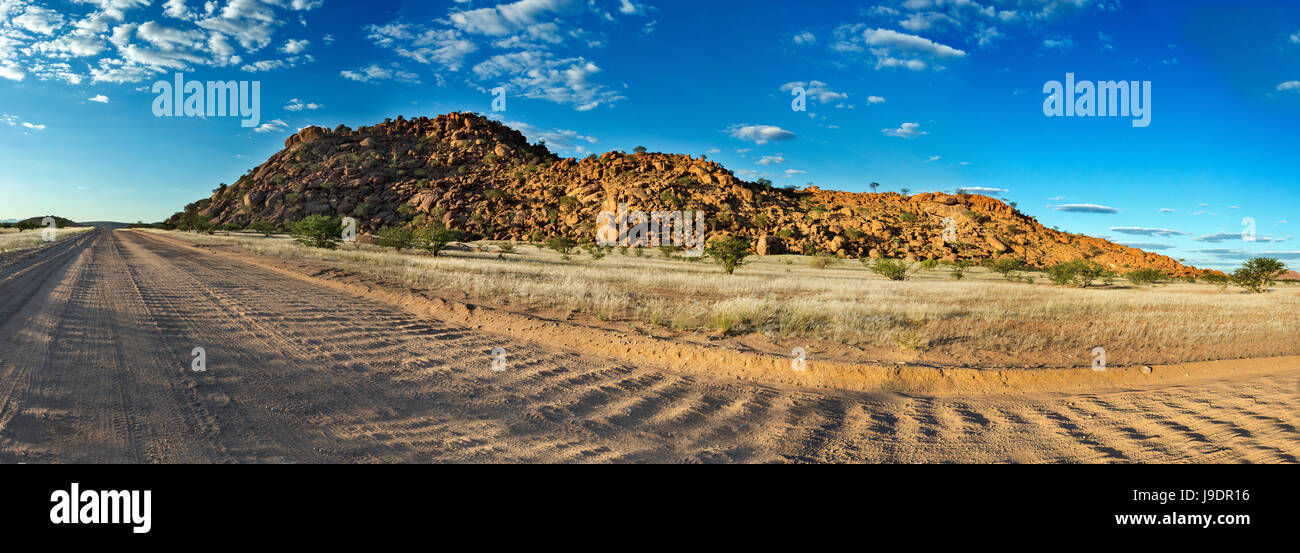 La Namibia, Twyfelfontein Foto Stock
