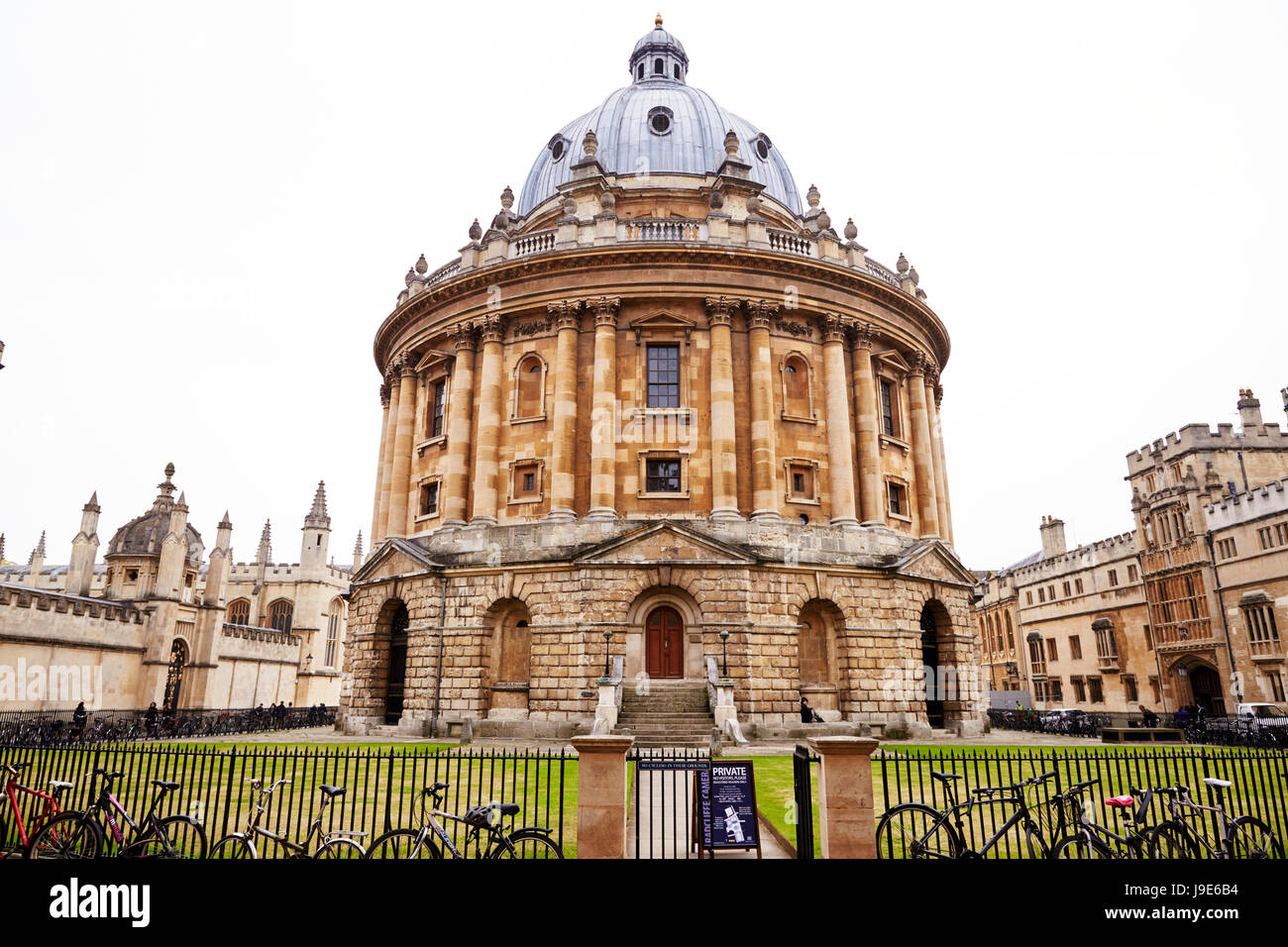 OXFORD/ UK- 26 OTTOBRE 2016: esterne di Radcliffe Camera edificio in Oxford Foto Stock