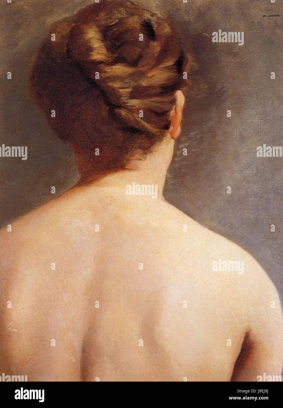 Eva Gonzalès Le Chignon Foto Stock