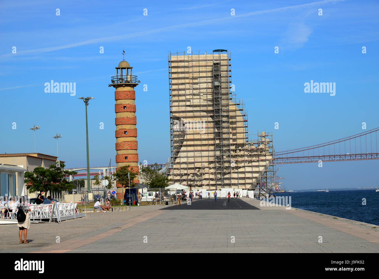 Il Monumento delle Scoperte Padrao dos Descobrimentos Lisbona Portogallo Foto Stock