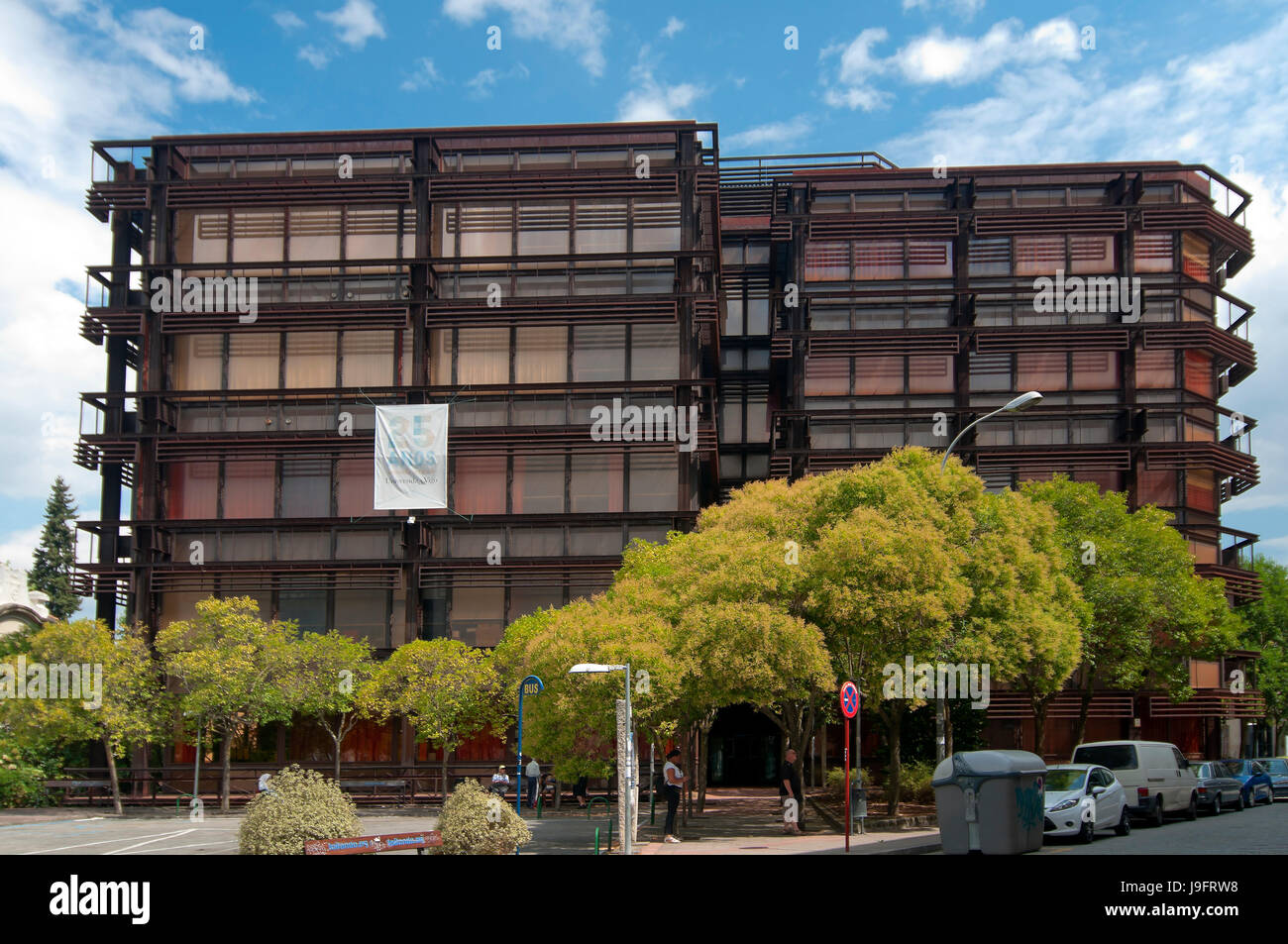 Scuola universitaria, Facoltà di Scienze della formazione e della storia di Orense, regione della Galizia, Spagna, Europa Foto Stock