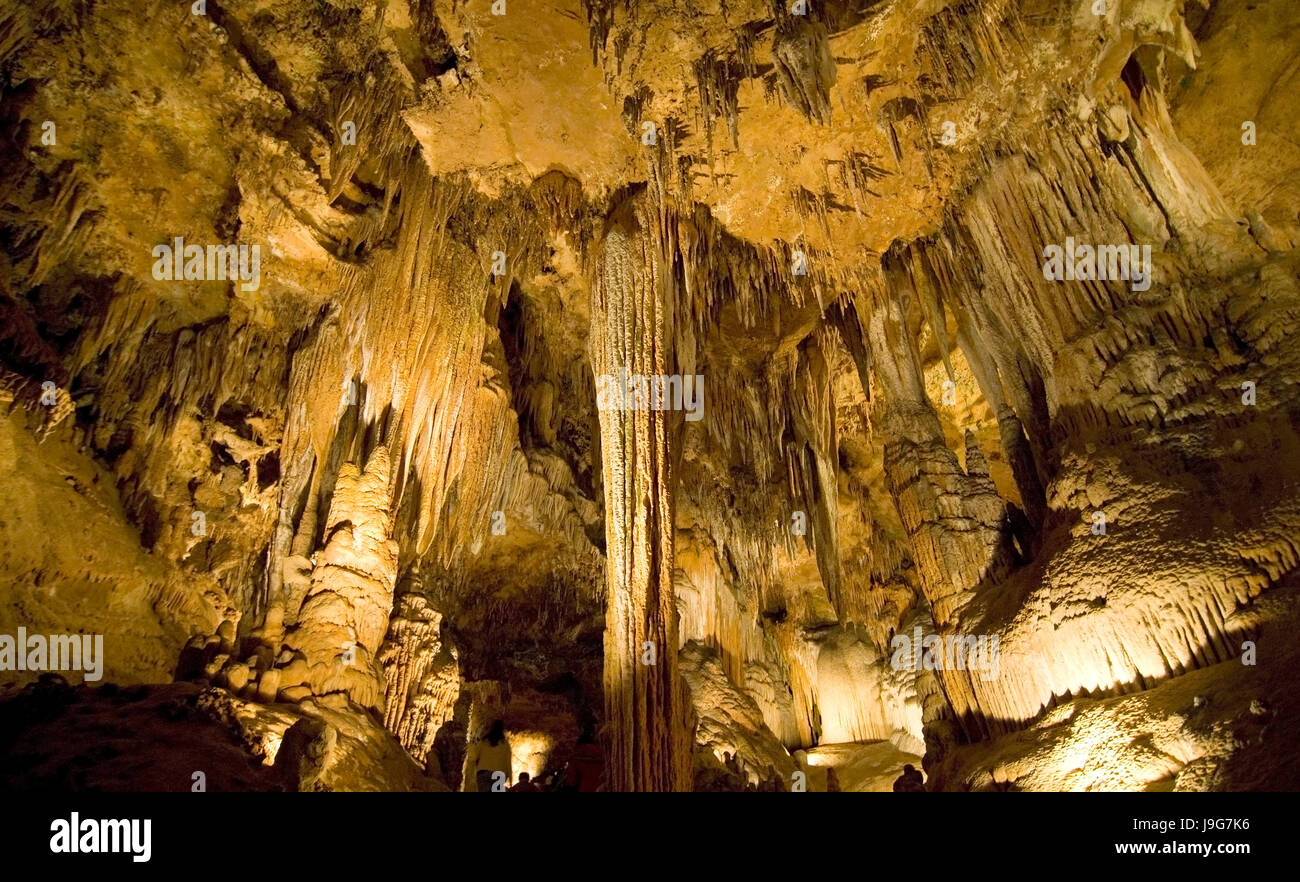 Viaggi, grotta, formazione, america, turistico, valley, destinazione di stalattite, Foto Stock