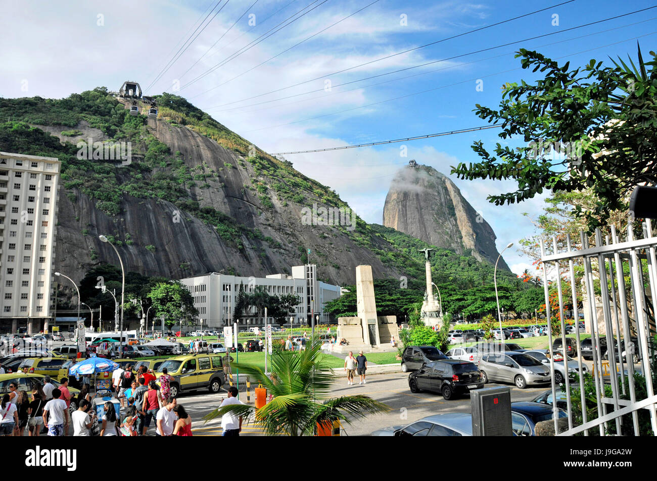 La Montagna Sugar Loaf - Rio de Janeiro, Brasile, 3/8/2011 Foto Stock