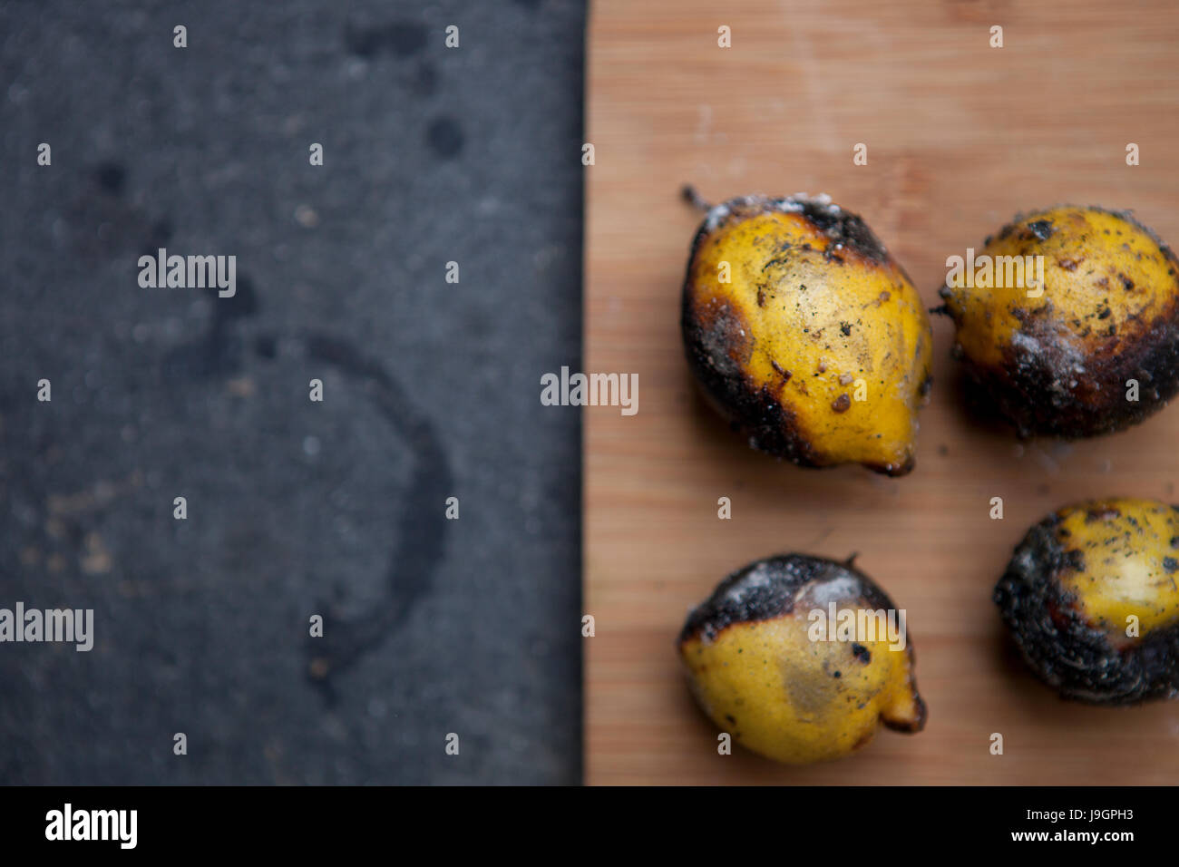 Naranjo en Flor è una fotografia gastronomica studio, basato in Santiago de Chile. Abbiamo creare immagini con responsabilità e buon gusto. Foto Stock