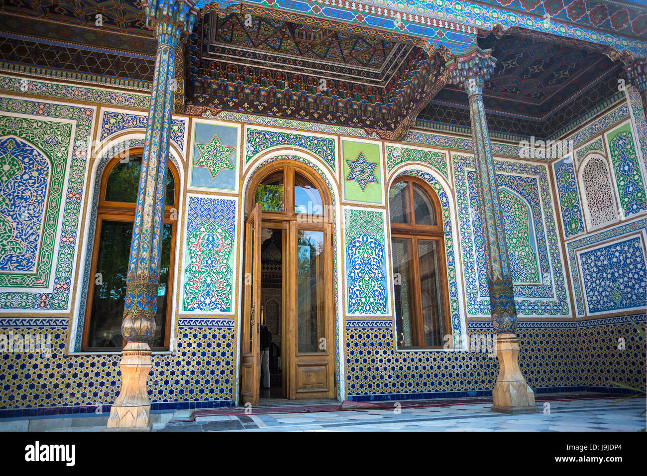Uzbekistan, Città di Tashkent, architettura locale Foto Stock