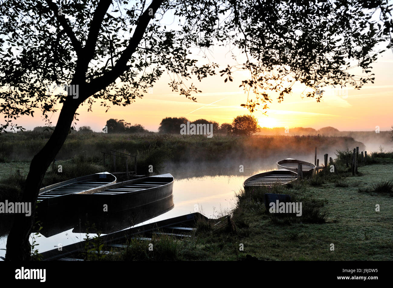 Francia, Loire Atlantique, Briere Parco Naturale Regionale, Saint Lyphard, porto di Breca Foto Stock