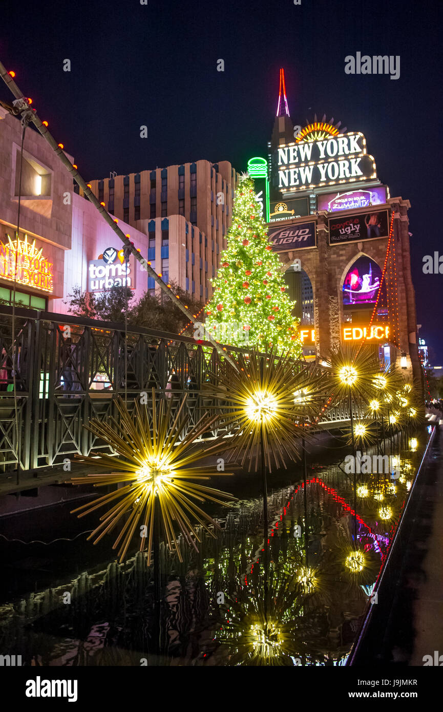 New York-New York Hotel & Casino di Las Vegas Foto Stock