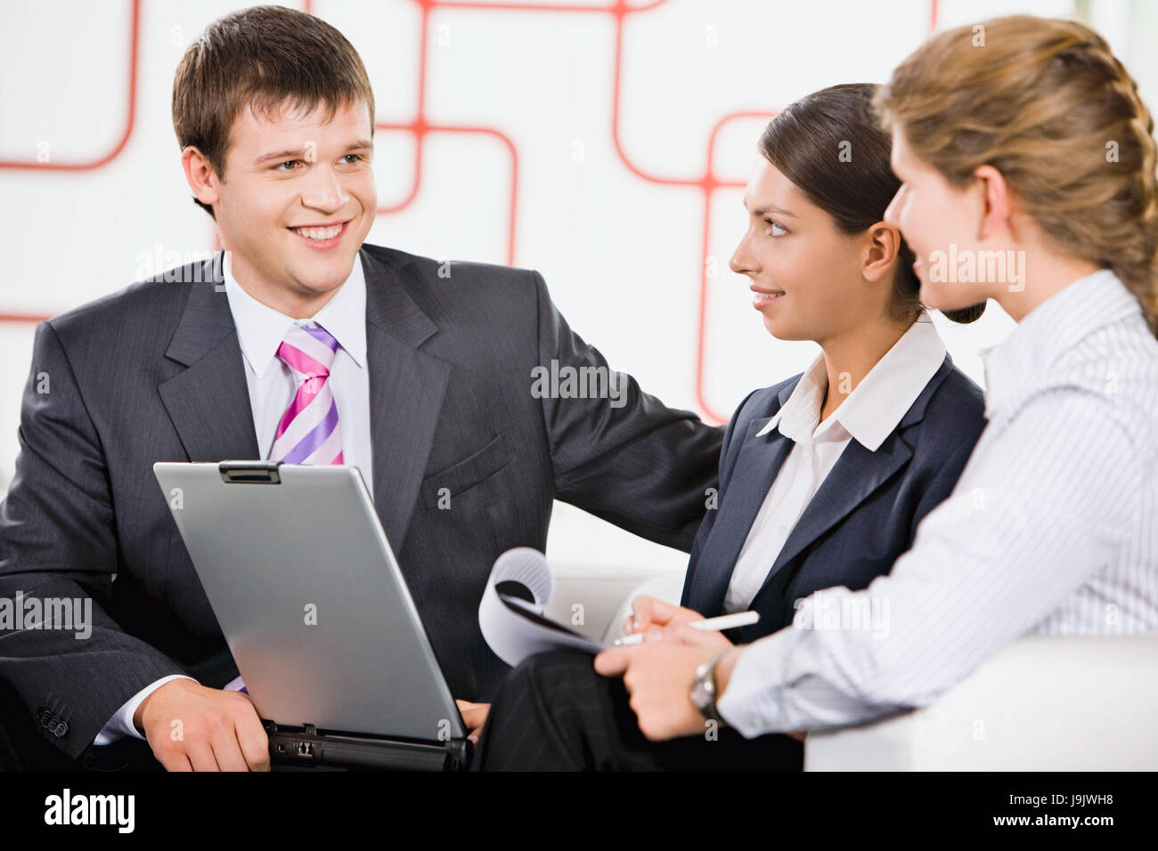 Donna, conversazione, parlare, parlare, parla, parlato, parlare, parlare, conversazione testuale Foto Stock