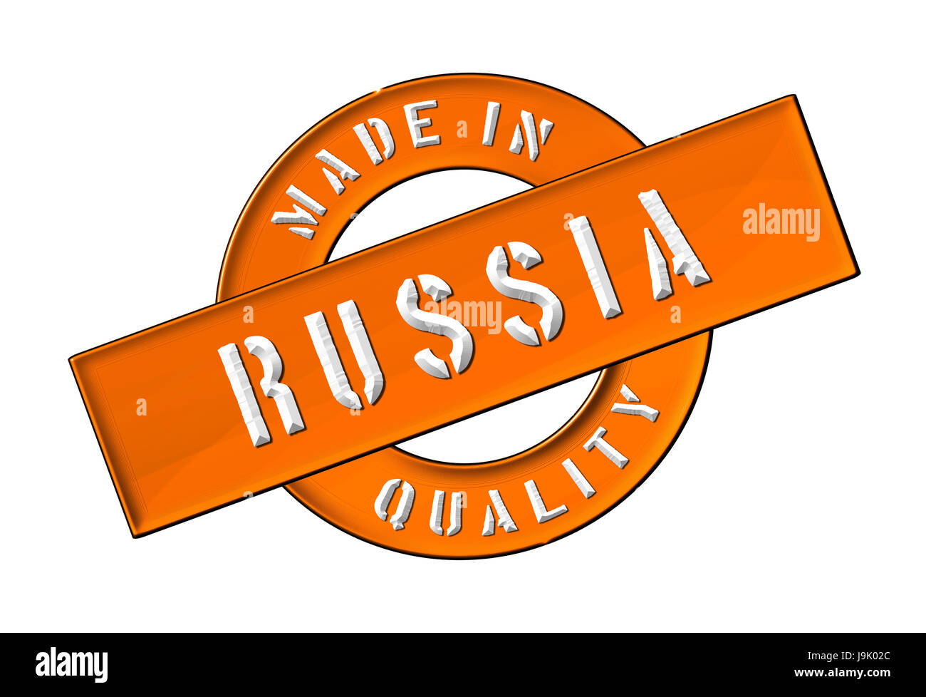 Russia, Mosca, presentazione, isolato, in Siberia, in paese, etichetta, Russia, Foto Stock