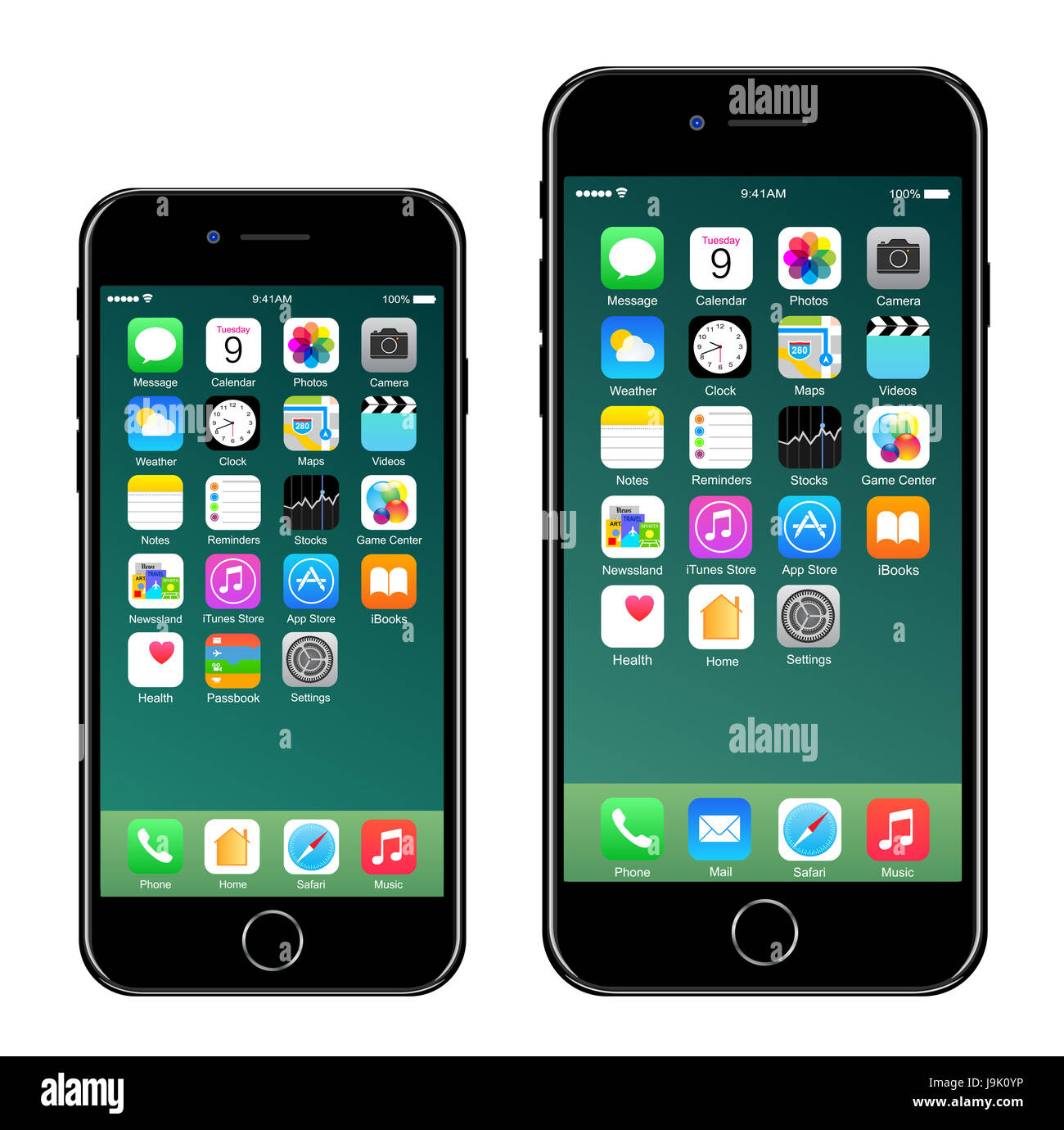 Iphone 7 with apps immagini e fotografie stock ad alta risoluzione - Alamy