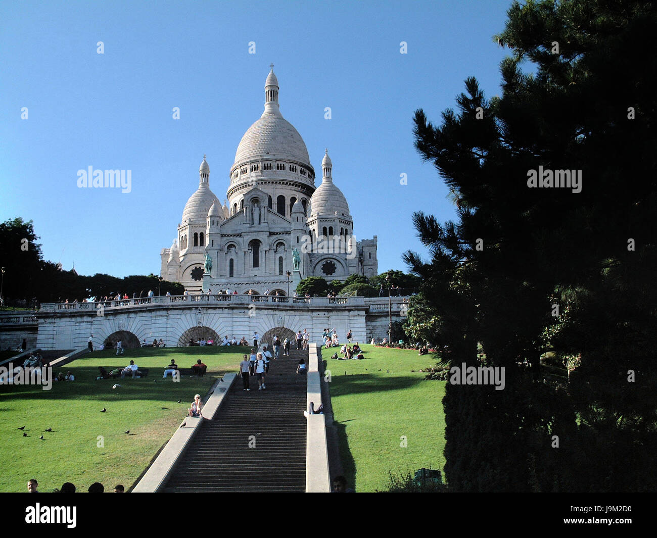 Il Sacre Coeur, Parigi Foto Stock