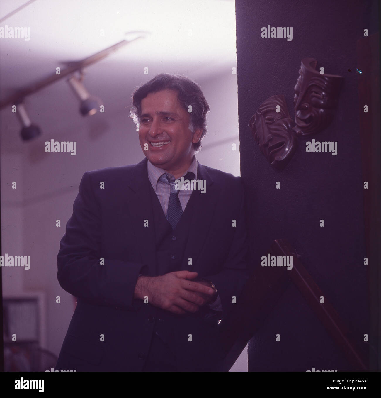 Indian hindi Attore di cinema, Shashi kapoor, India, Asia, NOMR Foto Stock