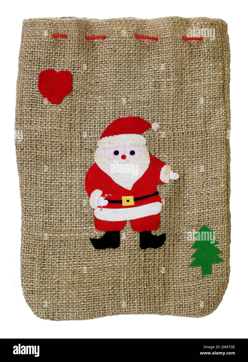 Babbo Natale, borsa, decorazioni di Natale, Natale, X-mas, arte, Foto Stock
