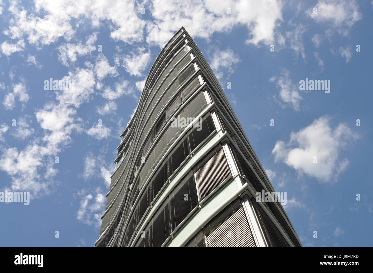 Il grattacielo di Francoforte Foto Stock