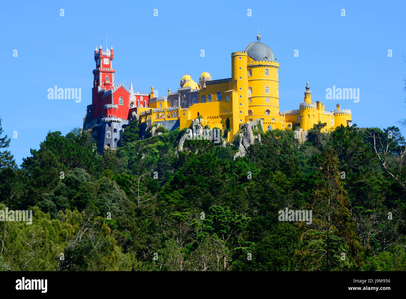 Peña Palazzo Sintra Portogallo Foto Stock