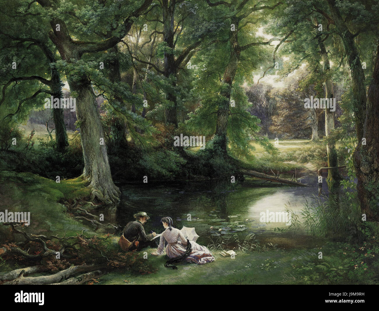 Pittore romantico tedesco caspar david friedrich immagini e fotografie