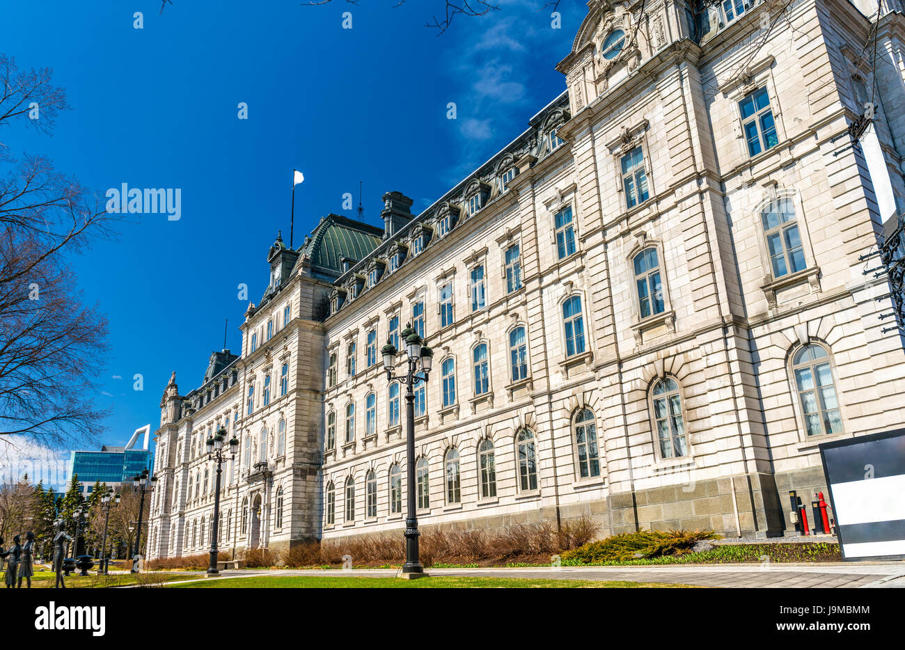 Il Palazzo del Parlamento nella città di Québec, Canada Foto Stock