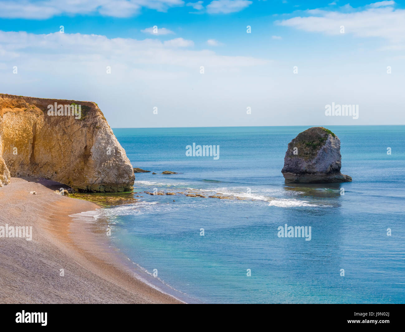 Isola di Wight attrazione turistica in estate, Inghilterra, Regno Unito. Foto Stock
