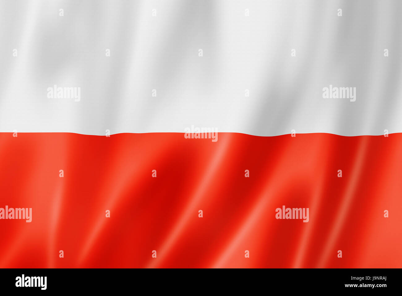Bandiera, tessile, Polonia, polacco, lucidatura, modello, design, progetto concetto, Foto Stock