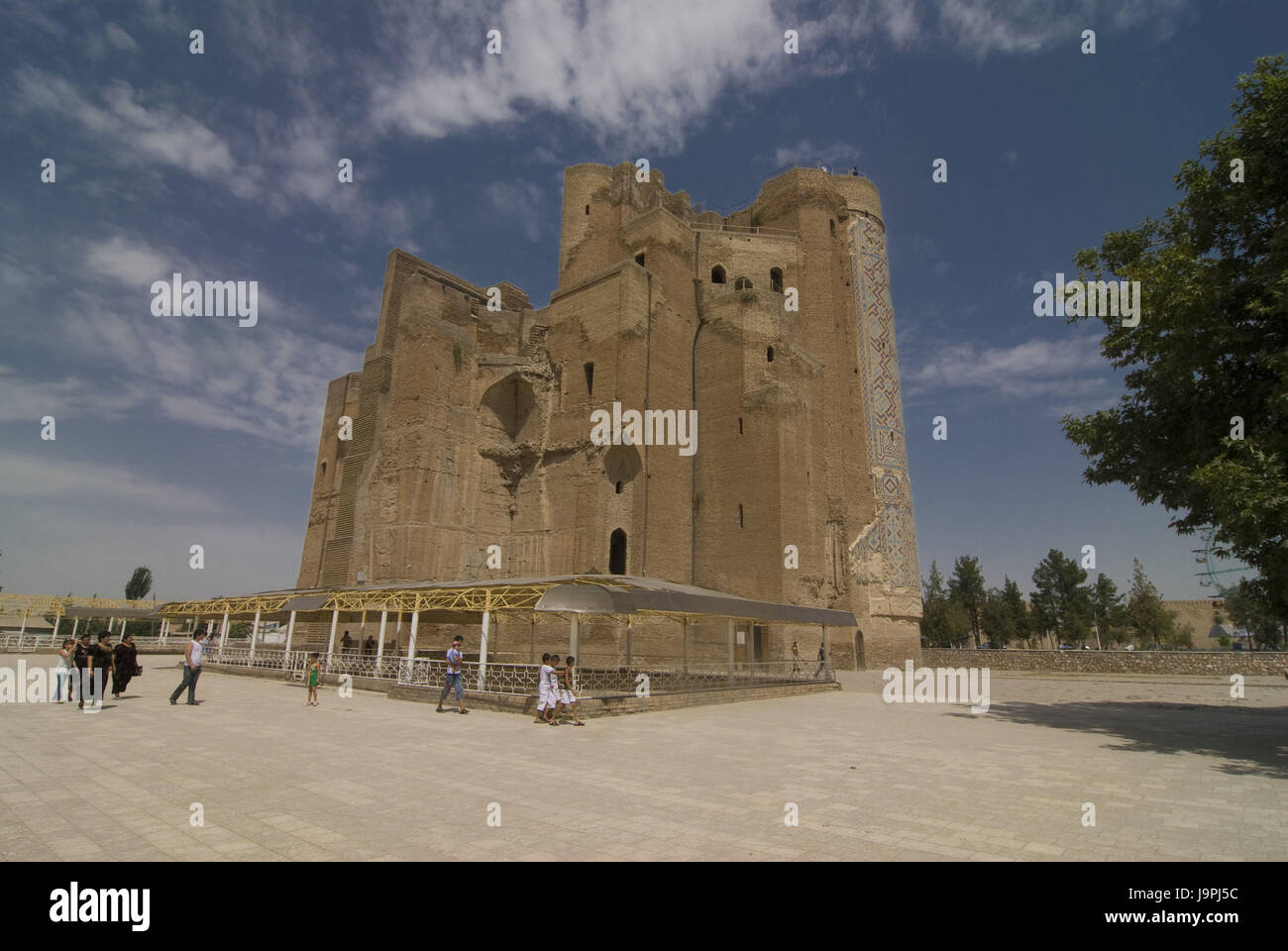 Palazzo Ak-Saray,Timurs palazzo d'estate,Shakrisabz,UZBEKISTAN, Foto Stock