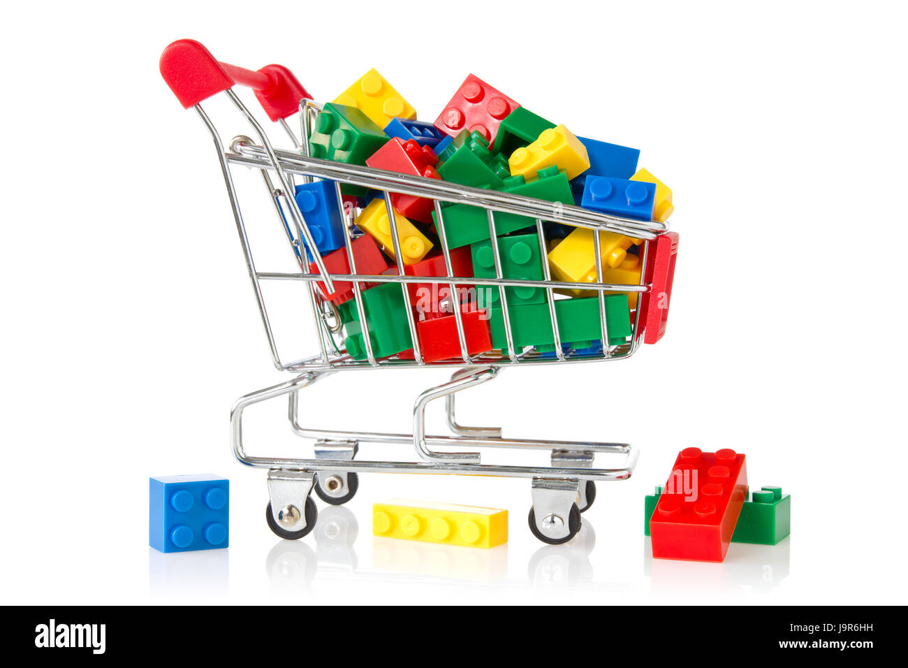 Colore, basket, giocattolo, rapporti aziendali, trattare, transazione aziendale, business Foto Stock