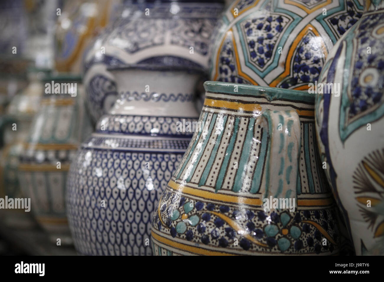 Caraffe di tono,Marocco, Foto Stock