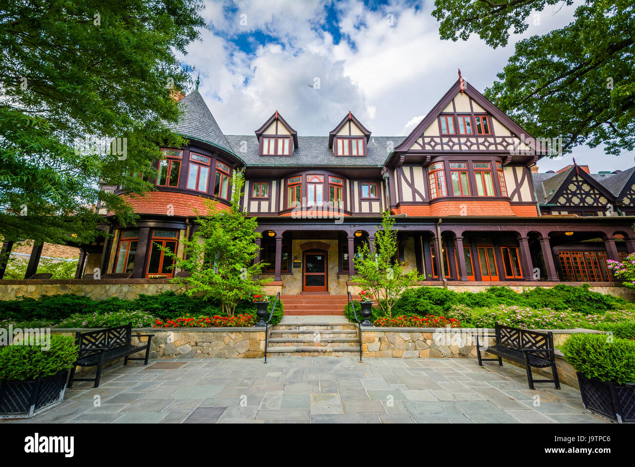 Il Francesco Saverio Knott Humanities Center presso la Loyola University Maryland, a Baltimora, Maryland. Foto Stock