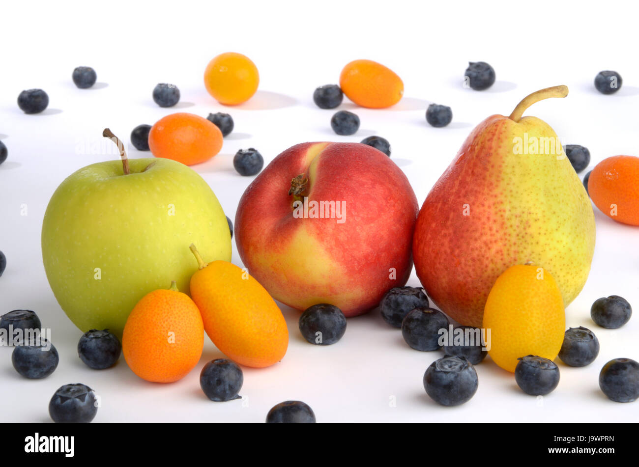 Salute, progenie, frutta, frutta, fruttato, dieta, vitale e coloratissimi, cibo, Foto Stock