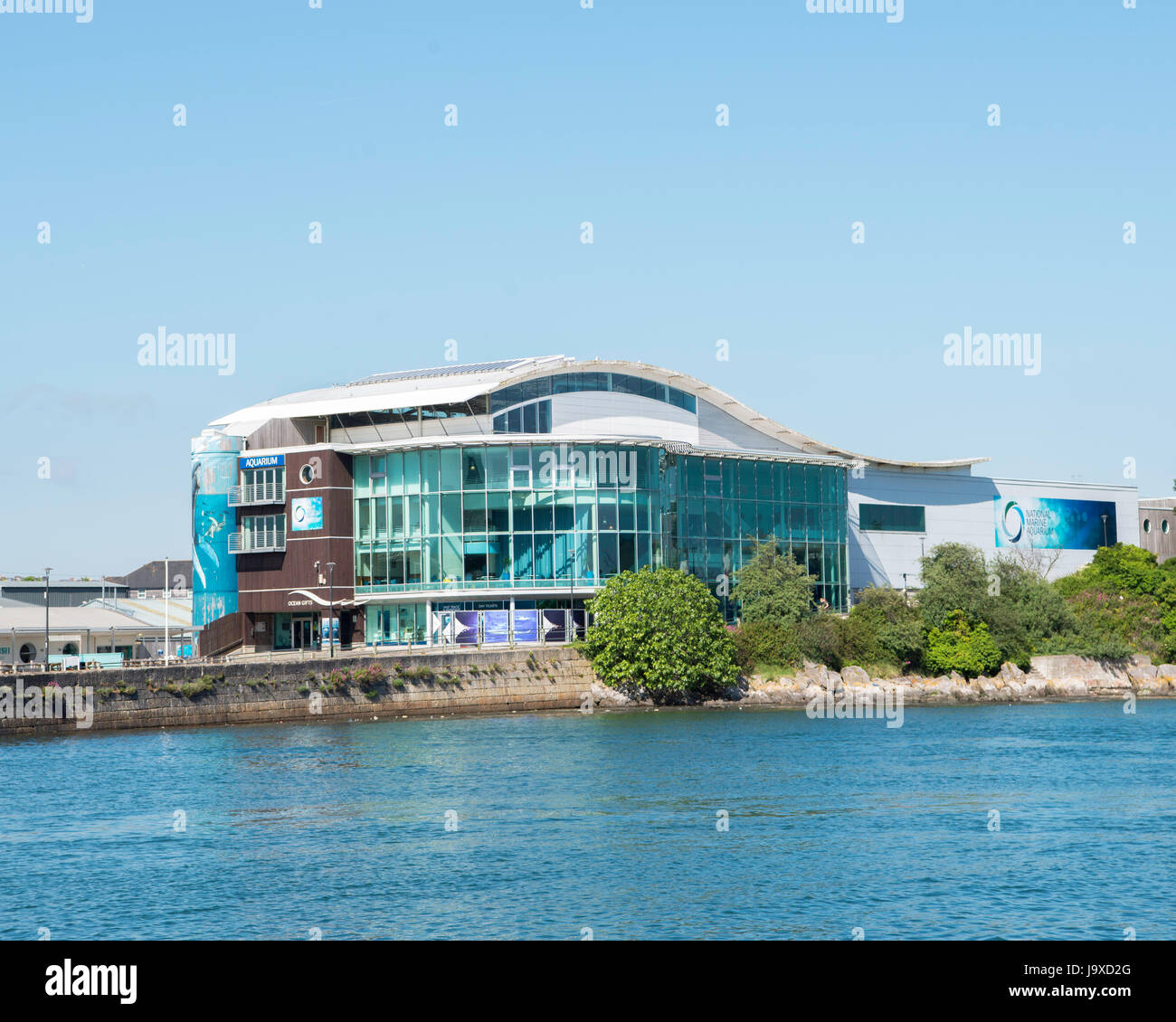 National Marine Aquarium, Plymouth. Foto Stock