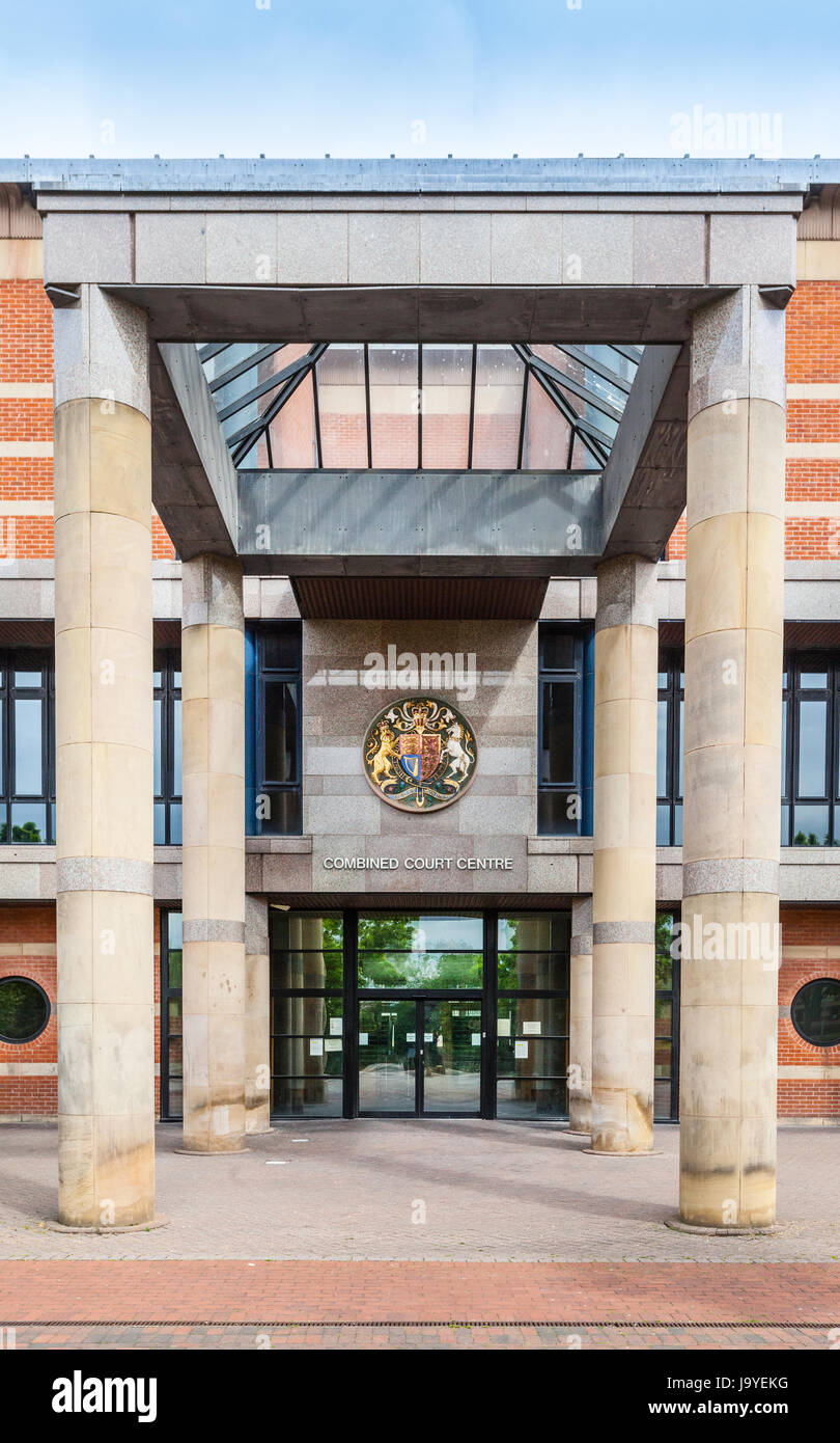 Teesside Crown Court Middlesbrough Foto Stock