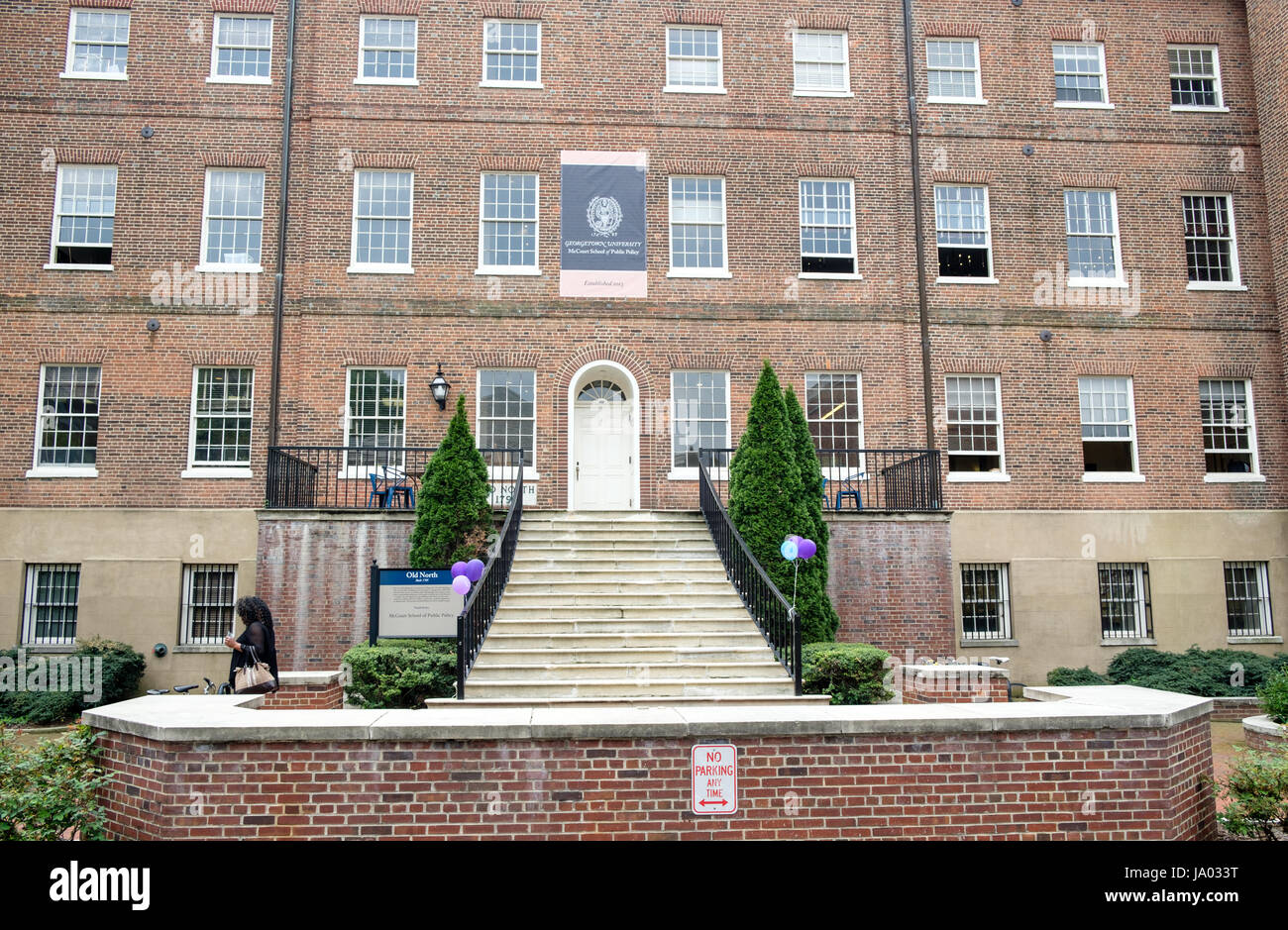 McCourt Scuola di politica pubblica, Georgetown University, Georgetown, Washington, DC, Stati Uniti d'America Foto Stock