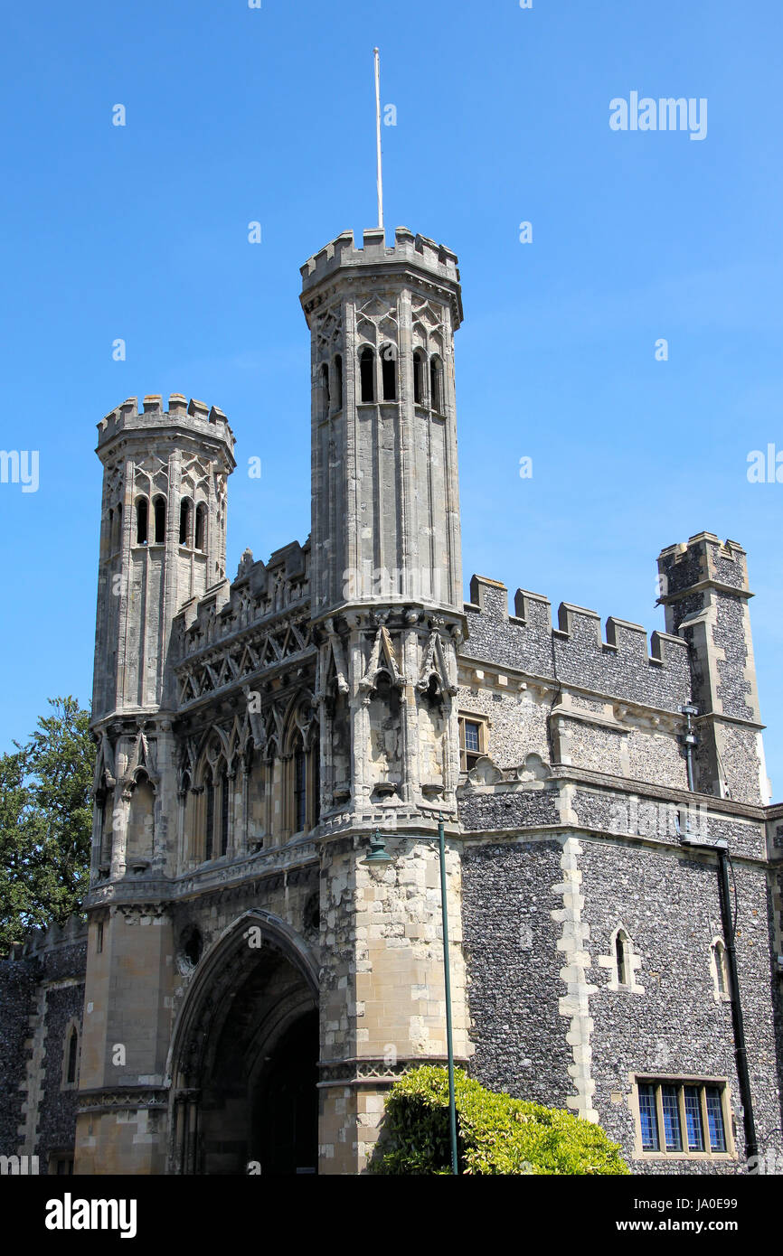 Sant Agostino di Canterbury abbazia Foto Stock